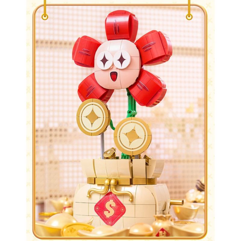 FUNNY CQQ1007 1007 CÓ TIỀN ĐỂ TIÊU bộ đồ chơi xếp lắp ráp ghép mô hình 508 khối