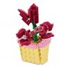 Kazi KY81123 81123 NGÔN NGỮ CỦA CÁC LOÀI HOA 8 LOẠI THU HẢI ĐƯỜNG THỦY TIÊN MỘC QUA MAO ĐỊA HOÀNG ĐỖ QUYÊN LỤC BÌNH CLIVIA LÁ BẮC VÀNG bộ đồ chơi xếp lắp ráp ghép mô hình Creator FLOWER LANGUAGE Sáng Tạo 805 khối