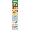 Kazi KY81123 81123 NGÔN NGỮ CỦA CÁC LOÀI HOA 8 LOẠI THU HẢI ĐƯỜNG THỦY TIÊN MỘC QUA MAO ĐỊA HOÀNG ĐỖ QUYÊN LỤC BÌNH CLIVIA LÁ BẮC VÀNG bộ đồ chơi xếp lắp ráp ghép mô hình Creator FLOWER LANGUAGE Sáng Tạo 805 khối
