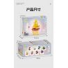 Kazi KY81123 81123 NGÔN NGỮ CỦA CÁC LOÀI HOA 8 LOẠI THU HẢI ĐƯỜNG THỦY TIÊN MỘC QUA MAO ĐỊA HOÀNG ĐỖ QUYÊN LỤC BÌNH CLIVIA LÁ BẮC VÀNG bộ đồ chơi xếp lắp ráp ghép mô hình Creator FLOWER LANGUAGE Sáng Tạo 805 khối