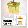 Kazi KY81124 81124 NGÔN NGỮ HOA 8 LOẠI CÚC LAN ANH TÚC ĐÈN LỒNG BƯỚM MỘC CỦ SEN HÀNH LÁ bộ đồ chơi xếp lắp ráp ghép mô hình Creator FLOWER LANGUAGE Sáng Tạo 805 khối
