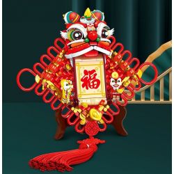 SEMBO 605035 LỄ HỘI XIANGSHI MANG LẠI PHƯỚC LÀNH bộ đồ chơi xếp lắp ráp ghép mô hình Creator Sáng Tạo 665 khối