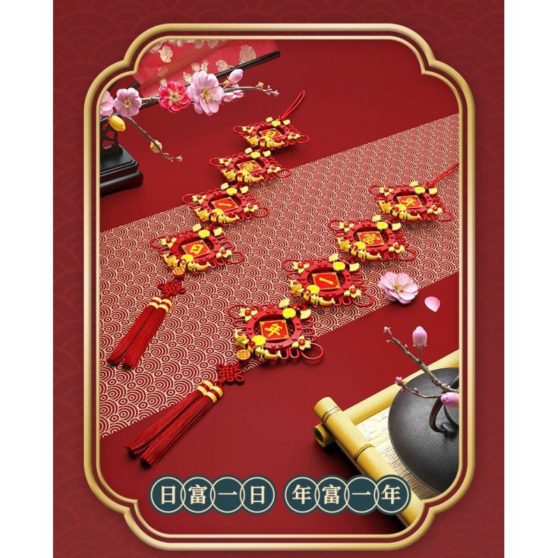 SEMBO 605036 LỄ HỘI FUMANLIAN bộ đồ chơi xếp lắp ráp ghép mô hình Creator Sáng Tạo 376 khối