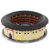 WANGE LIGAO DR.LUCK 8211 TÒA NHÀ TRÁI ĐẤT PHÚC KIẾN HAKKA CHENGQI bộ đồ chơi xếp lắp ráp ghép mô hình Creator Sáng Tạo 3317 khối
