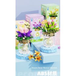 ZHEGAO 621011 GẤU VỪA CHỚM NỞ ĐẦY MÀU SẮC VÀ MỌNG NƯỚC bộ đồ chơi xếp lắp ráp ghép mô hình Creator Sáng Tạo