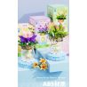 ZHEGAO 621011 GẤU VỪA CHỚM NỞ ĐẦY MÀU SẮC VÀ MỌNG NƯỚC bộ đồ chơi xếp lắp ráp ghép mô hình Creator Sáng Tạo