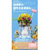 ZHEGAO 621011 GẤU VỪA CHỚM NỞ ĐẦY MÀU SẮC VÀ MỌNG NƯỚC bộ đồ chơi xếp lắp ráp ghép mô hình Creator Sáng Tạo