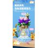 ZHEGAO 621011 GẤU VỪA CHỚM NỞ ĐẦY MÀU SẮC VÀ MỌNG NƯỚC bộ đồ chơi xếp lắp ráp ghép mô hình Creator Sáng Tạo