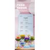 ZHEGAO 621011 GẤU VỪA CHỚM NỞ ĐẦY MÀU SẮC VÀ MỌNG NƯỚC bộ đồ chơi xếp lắp ráp ghép mô hình Creator Sáng Tạo
