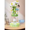 ZHEGAO 621012 NHỮNG BÔNG HOA ĐẦY MÀU SẮC VỪA CHỚM NỞ bộ đồ chơi xếp lắp ráp ghép mô hình Creator Sáng Tạo