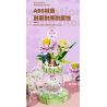 ZHEGAO 621012 NHỮNG BÔNG HOA ĐẦY MÀU SẮC VỪA CHỚM NỞ bộ đồ chơi xếp lắp ráp ghép mô hình Creator Sáng Tạo