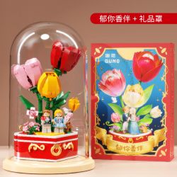 QUNO 88001 NGƯỜI BẠN ĐỒNG HÀNH NGỌT NGÀO CỦA bộ đồ chơi xếp lắp ráp ghép mô hình Creator Sáng Tạo