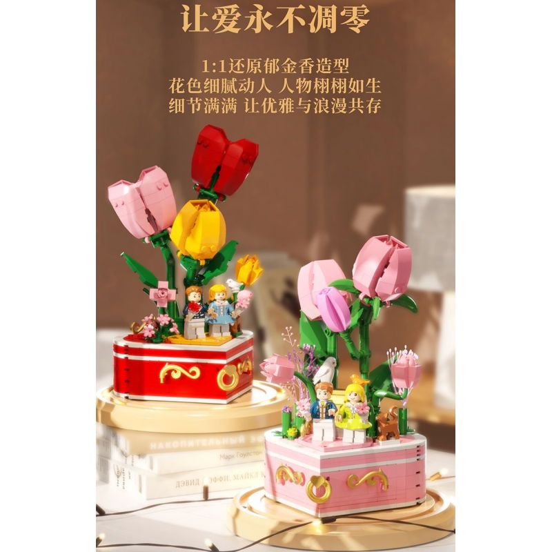 QUNO 88001 NGƯỜI BẠN ĐỒNG HÀNH NGỌT NGÀO CỦA bộ đồ chơi xếp lắp ráp ghép mô hình Creator Sáng Tạo