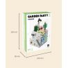 TAKUGI T6002 6002 TIỆC SÂN VƯỜN HỘP ĐỰNG MỌNG NƯỚC bộ đồ chơi xếp lắp ráp ghép mô hình Gear Đồ Lắp Ghép 513 khối
