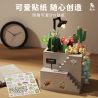 TAKUGI T6002 6002 TIỆC SÂN VƯỜN HỘP ĐỰNG MỌNG NƯỚC bộ đồ chơi xếp lắp ráp ghép mô hình Gear Đồ Lắp Ghép 513 khối