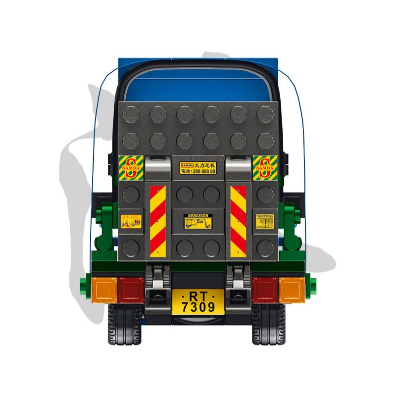 ROYAL TOYS RT62 CÂU CHUYỆN THỊ TRẤN NHỎ VẬN TẢI ĐƯỜNG BỘ NANYANG YIMA bộ đồ chơi xếp lắp ráp ghép mô hình City CITY STORY IMADA TRUCK Thành Phố 256 khối