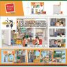 ROYAL TOYS RT58 CÂU CHUYỆN THỊ TRẤN NHỎ SHIDUO bộ đồ chơi xếp lắp ráp ghép mô hình City CITY STORY TRADITIONAL TUCK STORE Thành Phố 131 khối