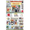 ROYAL TOYS RT57 CÂU CHUYỆN THỊ TRẤN NHỎ CỬA HÀNG VĂN PHÒNG PHẨM bộ đồ chơi xếp lắp ráp ghép mô hình City CITY STORY TRADITIONAL STATIONERY STORE Thành Phố 102 khối