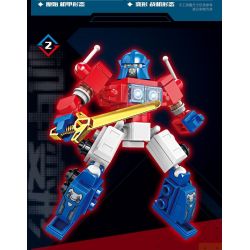 Kazi KY8099 8099 CƠ CHẾ BIẾN ĐỔI DẠNG KÉP bộ đồ chơi xếp lắp ráp ghép mô hình