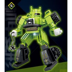 Kazi KY8099 8099 CƠ CHẾ BIẾN ĐỔI DẠNG KÉP bộ đồ chơi xếp lắp ráp ghép mô hình