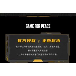 GUDI 20501 PEACE ELITE TỔ HỢP XÂY DỰNG ĐẢO 4 bộ đồ chơi xếp lắp ráp ghép mô hình Movie & Game Phim Và Trò Chơi 652 khối