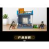 GUDI 20501 PEACE ELITE TỔ HỢP XÂY DỰNG ĐẢO 4 bộ đồ chơi xếp lắp ráp ghép mô hình Movie & Game Phim Và Trò Chơi 652 khối