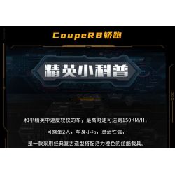 GUDI 20504 HÒA BÌNH ƯU TÚ COUPER8 bộ đồ chơi xếp lắp ráp ghép mô hình Movie & Game Phim Và Trò Chơi 537 khối