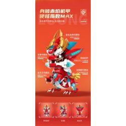 JAKI JK5138 5138 RỒNG HOÁN ĐỔI VŨ TRỤ NĂM MỚI 2024 CUNG HOÀNG ĐẠO PHIÊN BẢN GIỚI HẠN bộ đồ chơi xếp lắp ráp ghép mô hình Creator FLAME MECHA LOONG Sáng Tạo