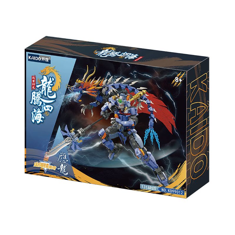 KAIDO KD99012 99012 TRUYỀN THUYẾT SƠN HẢI KINH SÁNG THẾ LONG ĐẰNG SĨ ỨNG bộ đồ chơi xếp lắp ráp ghép mô hình 1318 khối