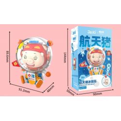 JAKI JK6830 6830 PIGMAN NAM CHÂM TỦ LẠNH SPACE bộ đồ chơi xếp lắp ráp ghép mô hình Movie & Game ASTRONAUT GG BOND Phim Và Trò Chơi