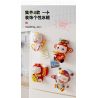 JAKI JK6831 6831 PIG MAN NAM CHÂM TỦ LẠNH LỢN GIÀU bộ đồ chơi xếp lắp ráp ghép mô hình Movie & Game WEALTHY GG BOND Phim Và Trò Chơi