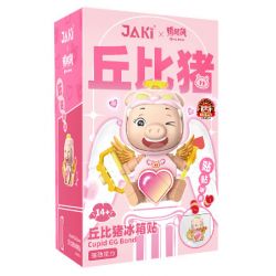 JAKI JK6832 6832 PIG MAN NAM CHÂM TỦ LẠNH KEWPIE bộ đồ chơi xếp lắp ráp ghép mô hình Movie & Game CUPID GG BOND Phim Và Trò Chơi