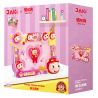 JAKI JK6815 6815 PIG MAN JADE KHUNG ẢNH ĐẦY ĐƯỜNG bộ đồ chơi xếp lắp ráp ghép mô hình Movie & Game CANDY PICTURE FRAME Phim Và Trò Chơi