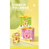 JAKI JK6816 6816 PIG MAN KHUNG ẢNH TRÀ TRÁI CÂY LỢN QUÝ HIẾM bộ đồ chơi xếp lắp ráp ghép mô hình Movie & Game BUBBLE TEA PICTURE FRAME Phim Và Trò Chơi