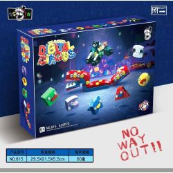 815 RẠP XIẾC NHỮNG CON SỐ KỲ DIỆU bộ đồ chơi xếp lắp ráp ghép mô hình Movie & Game THE AMAZING DIGITAL CIRCUS Phim Và Trò Chơi