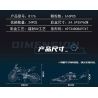 LEIBAO 8176 ĐẦU MÁY CHUYỂN ĐỔI CÔNG NGHỆ bộ đồ chơi xếp lắp ráp ghép mô hình Technic Kỹ Thuật Công Nghệ Cao Mô Hình Phương Tiện 616 khối