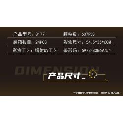 LEIBAO 8177 ĐẦU MÁY CHUYỂN ĐỔI CÔNG NGHỆ bộ đồ chơi xếp lắp ráp ghép mô hình Technic Kỹ Thuật Công Nghệ Cao Mô Hình Phương Tiện 607 khối