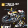 LEIBAO 8177 ĐẦU MÁY CHUYỂN ĐỔI CÔNG NGHỆ bộ đồ chơi xếp lắp ráp ghép mô hình Technic Kỹ Thuật Công Nghệ Cao Mô Hình Phương Tiện 607 khối
