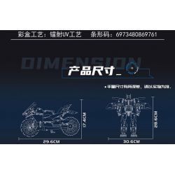 LEIBAO 8178 ĐẦU MÁY CHUYỂN ĐỔI CÔNG NGHỆ bộ đồ chơi xếp lắp ráp ghép mô hình Technic Kỹ Thuật Công Nghệ Cao Mô Hình Phương Tiện 618 khối