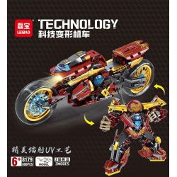 LEIBAO 8179 ĐẦU MÁY CHUYỂN ĐỔI CÔNG NGHỆ bộ đồ chơi xếp lắp ráp ghép mô hình Technic Kỹ Thuật Công Nghệ Cao Mô Hình Phương Tiện 606 khối