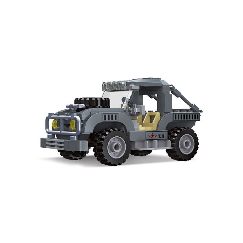 JIESTAR 61109 non Lego XE CHIẾN ĐẤU ĐỊA HÌNH bộ đồ chơi xếp lắp ráp ghép mô hình Military Army OFFROAD COMBAT VEHICLE Quân Sự Bộ Đội 236 khối