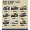 JIESTAR 61113 XE ĐỊA HÌNH ĐẶC BIỆT bộ đồ chơi xếp lắp ráp ghép mô hình Military Army SPECIAL OFF-ROAD VEHICLE Quân Sự Bộ Đội 292 khối