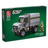 JIESTAR 61115 XE CHIẾN ĐẤU UNIMOG bộ đồ chơi xếp lắp ráp ghép mô hình Military Army UNIMOK COMBAT VEHICLE Quân Sự Bộ Đội 255 khối