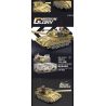 JIESTAR 59223 TRẬN CHIẾN XE TĂNG TÁM TRONG MỘT bộ đồ chơi xếp lắp ráp ghép mô hình Military Army TANK BATTLE Quân Sự Bộ Đội 679 khối