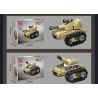JIESTAR 59223 TRẬN CHIẾN XE TĂNG TÁM TRONG MỘT bộ đồ chơi xếp lắp ráp ghép mô hình Military Army TANK BATTLE Quân Sự Bộ Đội 679 khối