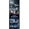 JIESTAR 59114 KHÁM PHÁ VŨ TRỤ THÁM HIỂM MẶT TRĂNG bộ đồ chơi xếp lắp ráp ghép mô hình City LUNAR EXPLORATION Thành Phố 257 khối