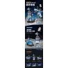 JIESTAR 59115 KHÁM PHÁ VŨ TRỤ TÀU bộ đồ chơi xếp lắp ráp ghép mô hình City LUNAR PROBE Thành Phố 265 khối