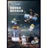 JIESTAR 59115 KHÁM PHÁ VŨ TRỤ TÀU bộ đồ chơi xếp lắp ráp ghép mô hình City LUNAR PROBE Thành Phố 265 khối