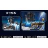 JIESTAR 59115 KHÁM PHÁ VŨ TRỤ TÀU bộ đồ chơi xếp lắp ráp ghép mô hình City LUNAR PROBE Thành Phố 265 khối