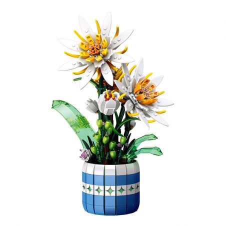JIESTAR JJ9033 9033 BIỂU MÔ bộ đồ chơi xếp lắp ráp ghép mô hình Creator EPIPHYLLUM BONSAI Sáng Tạo 835 khối